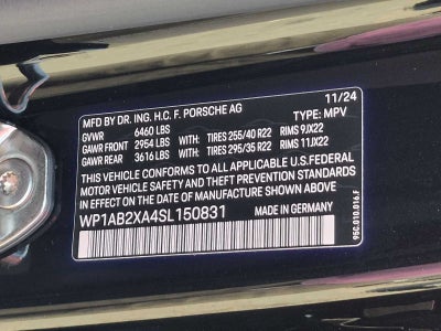 2025 Porsche Macan Electric 4S