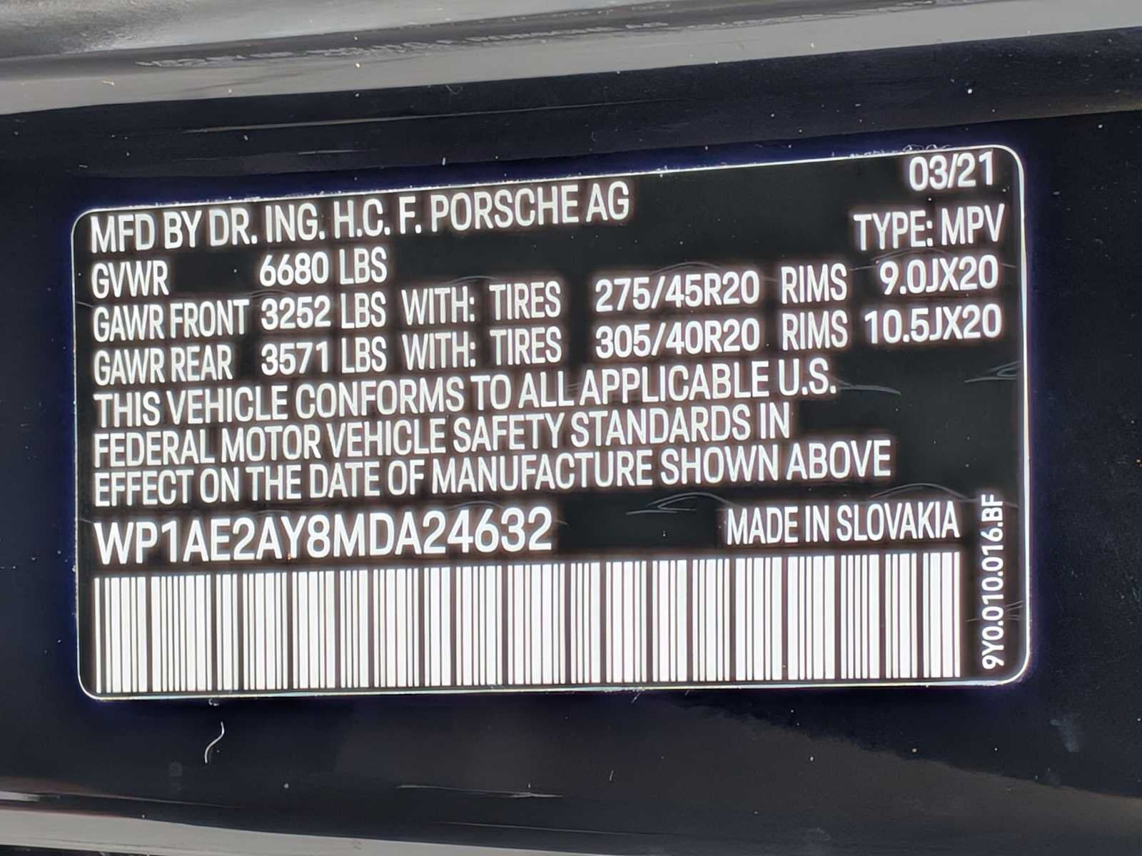 2021 Porsche Cayenne E-Hybrid