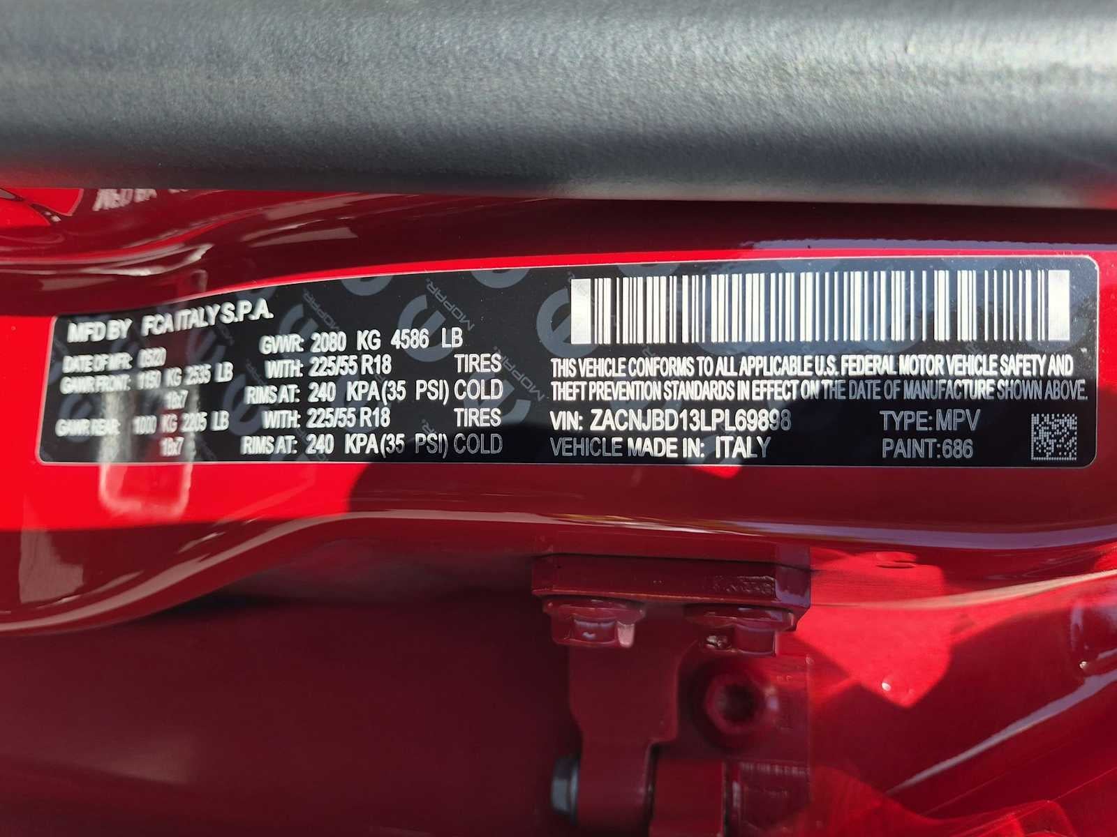 2020 Jeep Renegade Limited