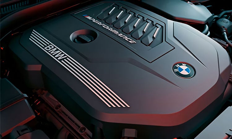 The BMW M TwinPower Turbo engine.
