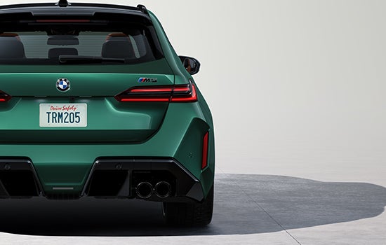 Rear shot of BMW M5 Touring showing the flared wheel arches. | BMW of Sterling in Sterling VA