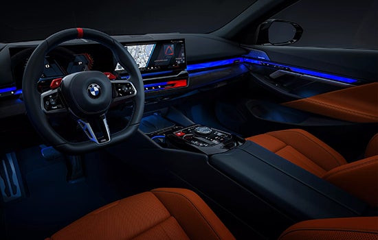 The M interior ambient lighting. | BMW of Sterling in Sterling VA