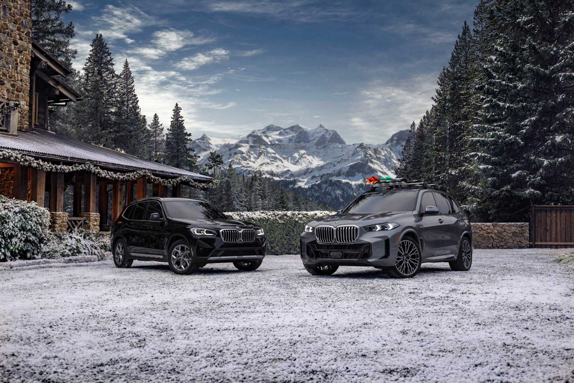 Christmas BMW Image